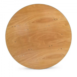 60 inch round plywood folding table 12 1648642965 Table Banquet - 60" Round