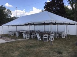 20x30 frame 1648645928 20 x 30 Pole Tent Package Rental