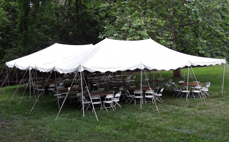 20 x 30 Pole Tent Package Rental